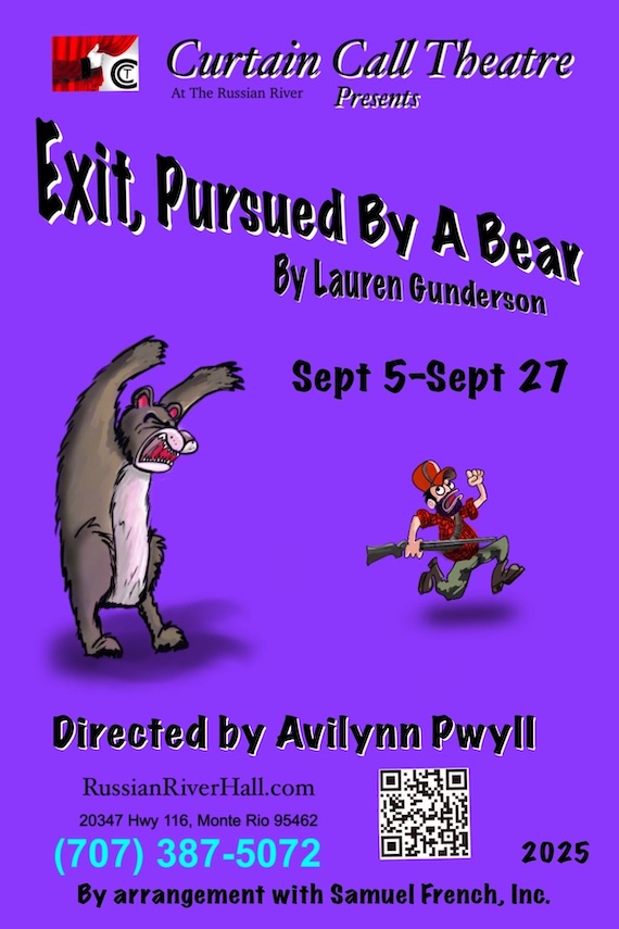 Curtain Call Theatre - Exit, Pursued By A Bear